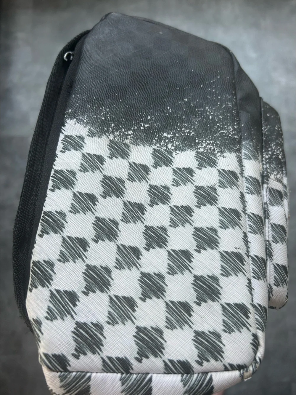 SPRAYGROUND SCRIBBLE DRIBBLE CHECK HILLS BACKPACK